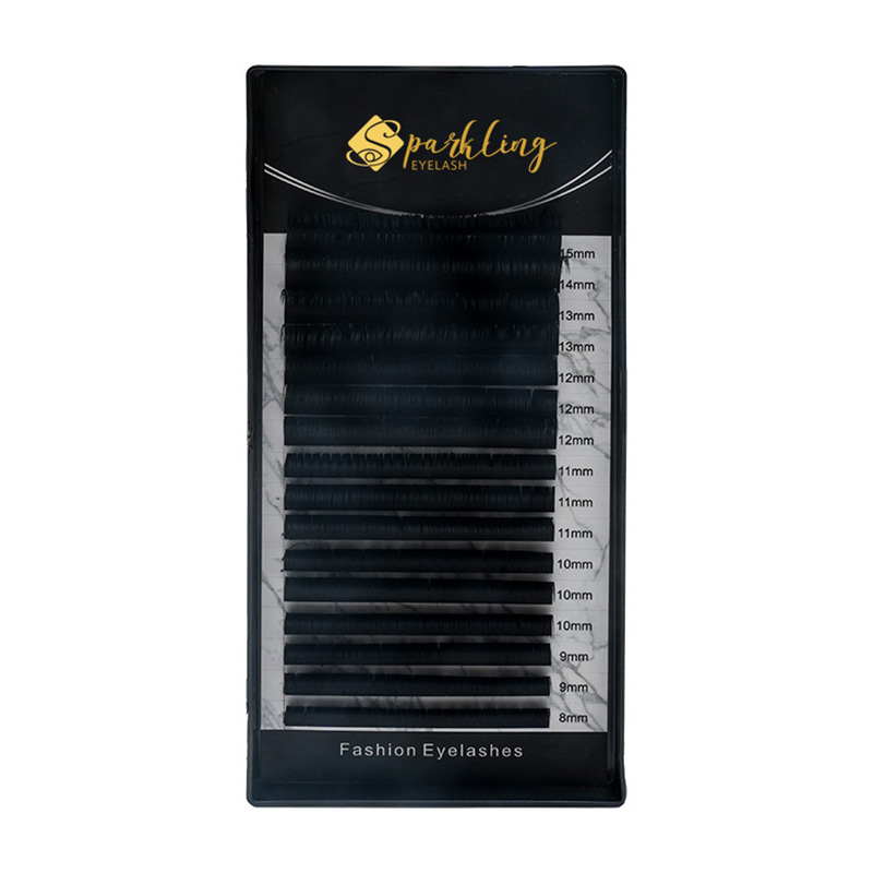 Extension de cils volume noir mat 0,05 D Curl