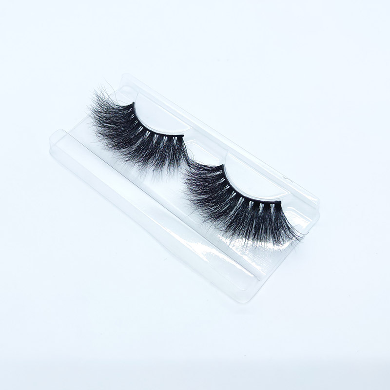 100% cils de vison faux cils 25MM faux cils dramatiques moelleux