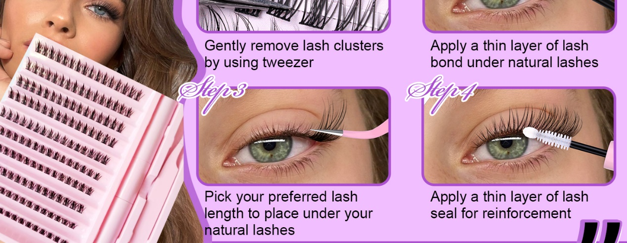 Soyez magnifique avec les extensions de cils auto-adhésives DIY : un guide complet