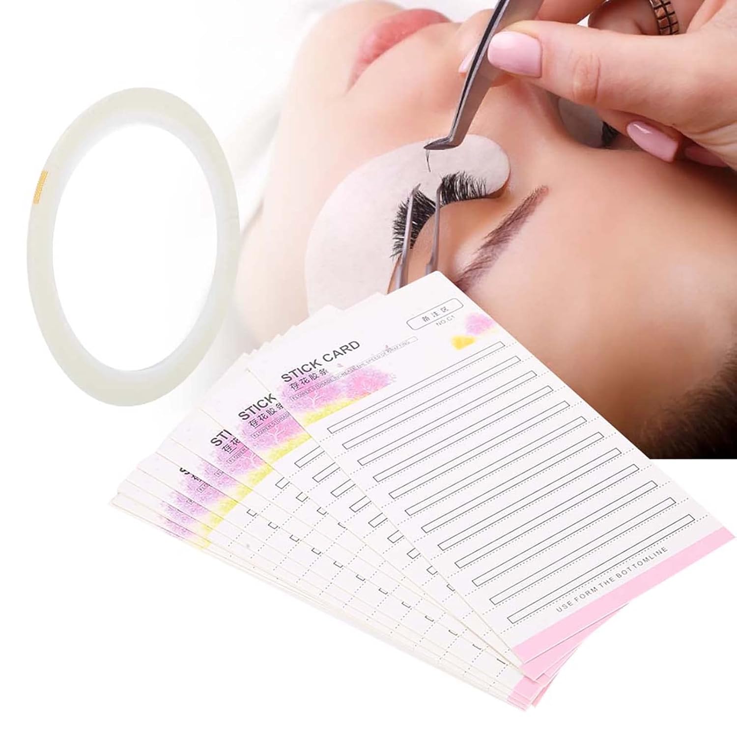 Carte papier pour éventails de faux cils – La solution ultime pour le stockage des extensions de cils