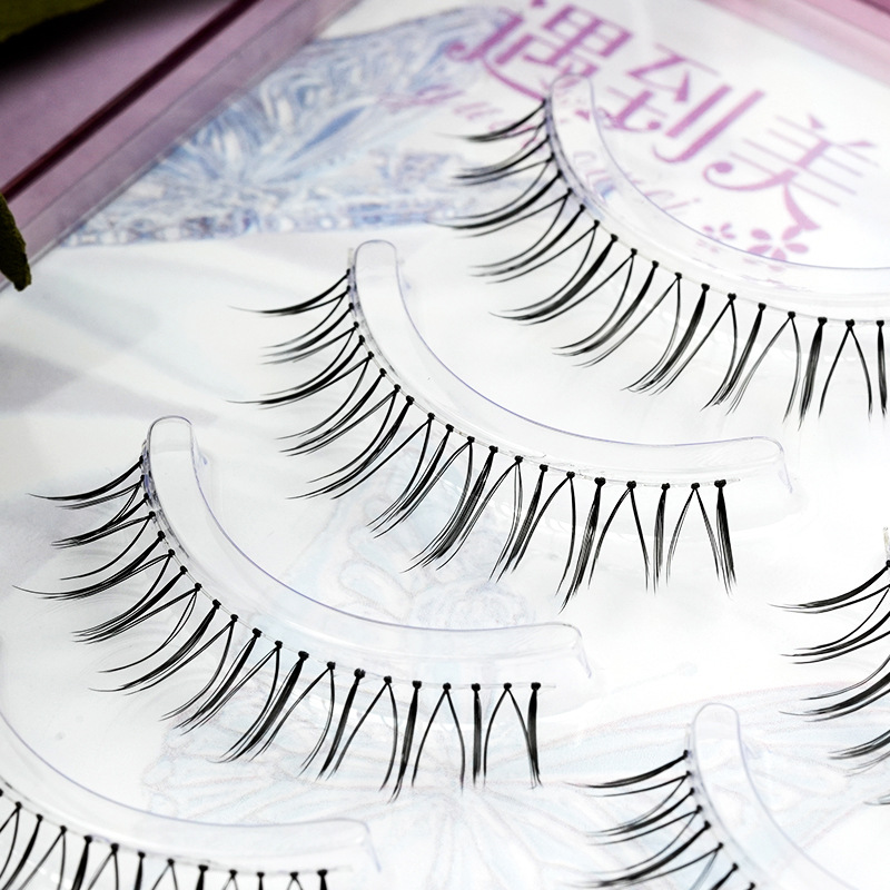 Cils à bande transparente en gros les plus vendus