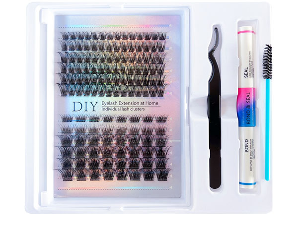 Meilleurs produits Pingdu Sparkling Eyelash® pour des extensions de cils en vison DIY d'apparence naturelle