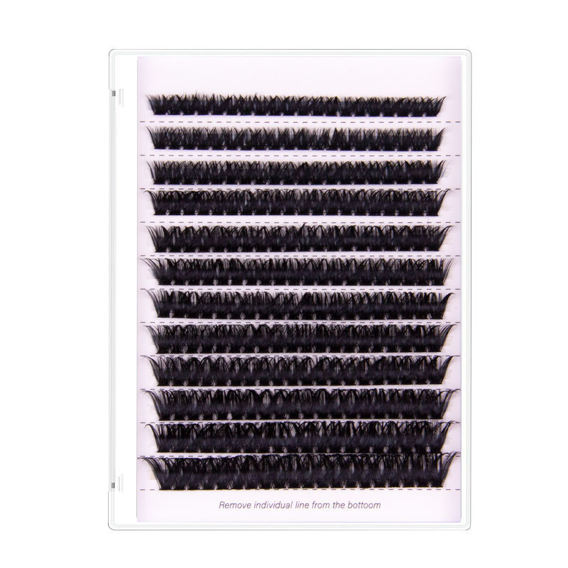 Cluster de cils individuels volume 80D C DD Curl