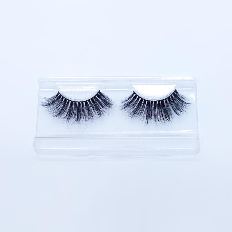 Cils de vison 8D Cils vaporeux moelleux Aspect naturel Cils en soie 12-18mm