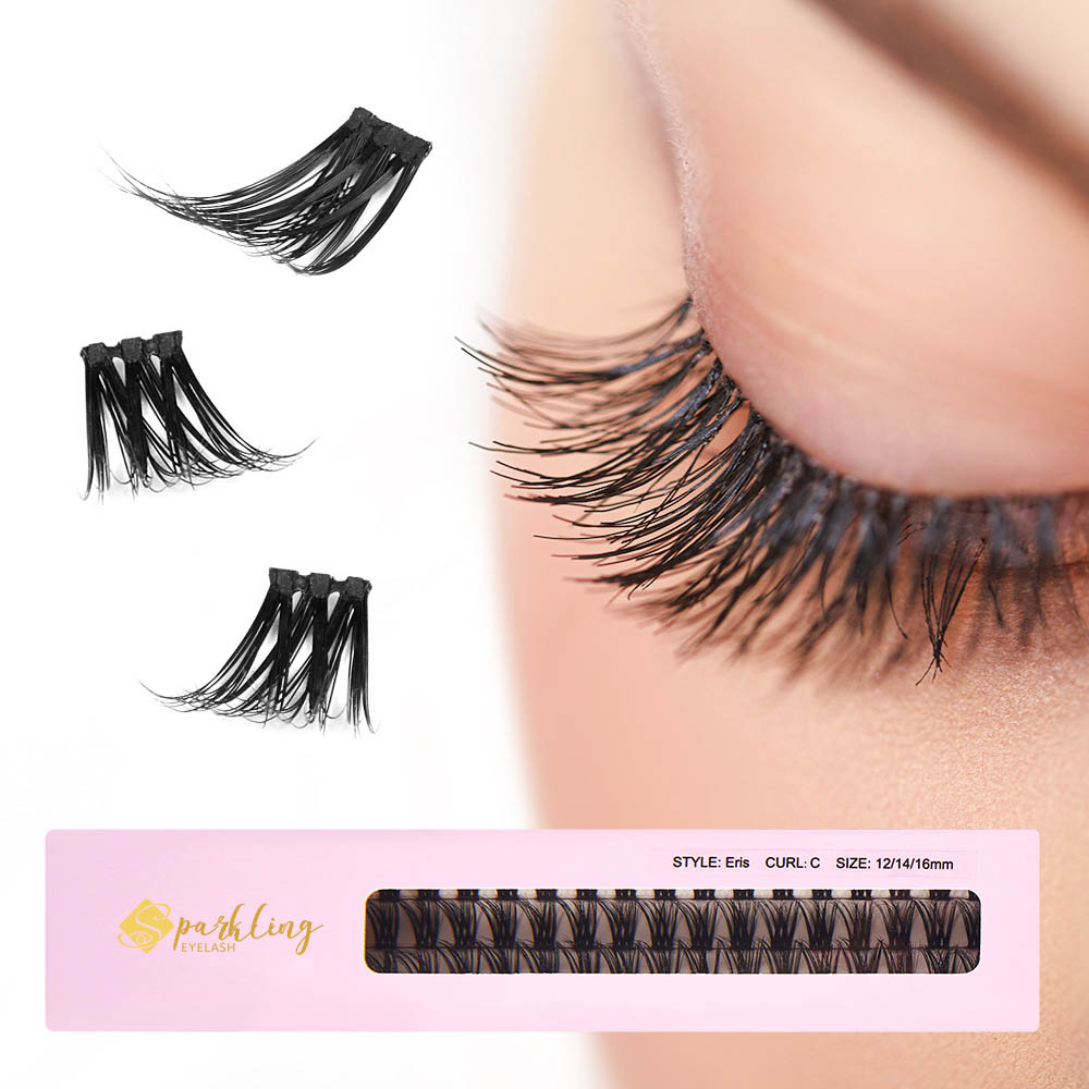 Extension de cils DIY D Curl longs cils individuels