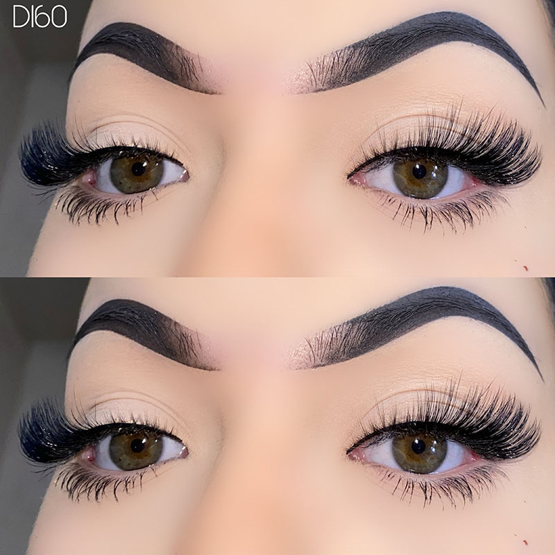 Cils Faux 3D Mink Lashes Cat Eye Lashes