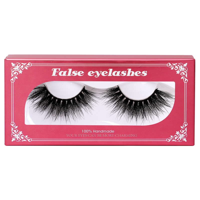 Cils en fausse soie raffinés à la main