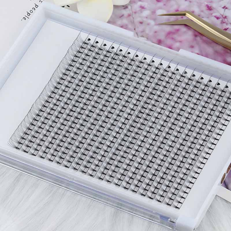 Extensions de cils en éventail de luxe préfabriquées