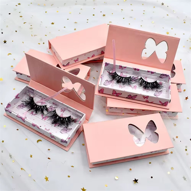 Cils de vison en boucles C naturelles et boucles D dramatiques