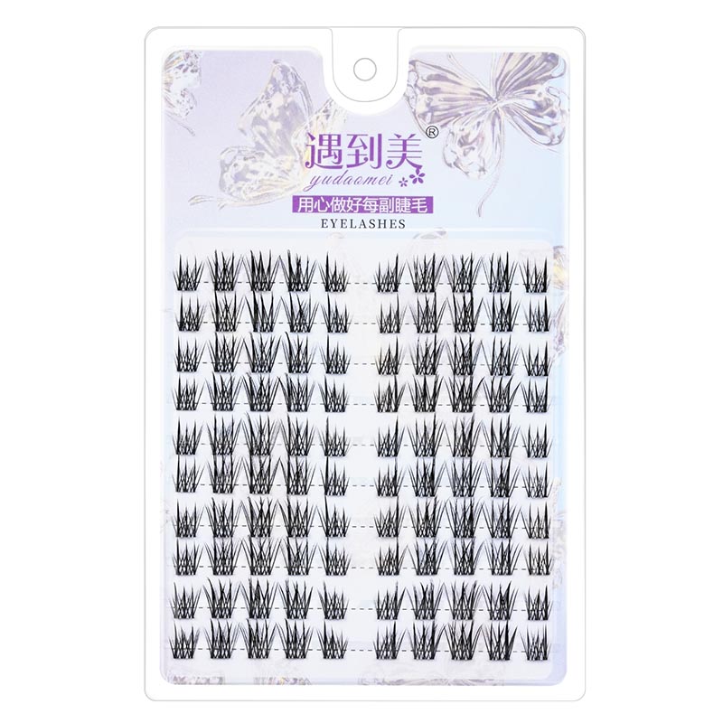 Faux cils auto-adhésifs bricolage clusters à cluster unique gratuit