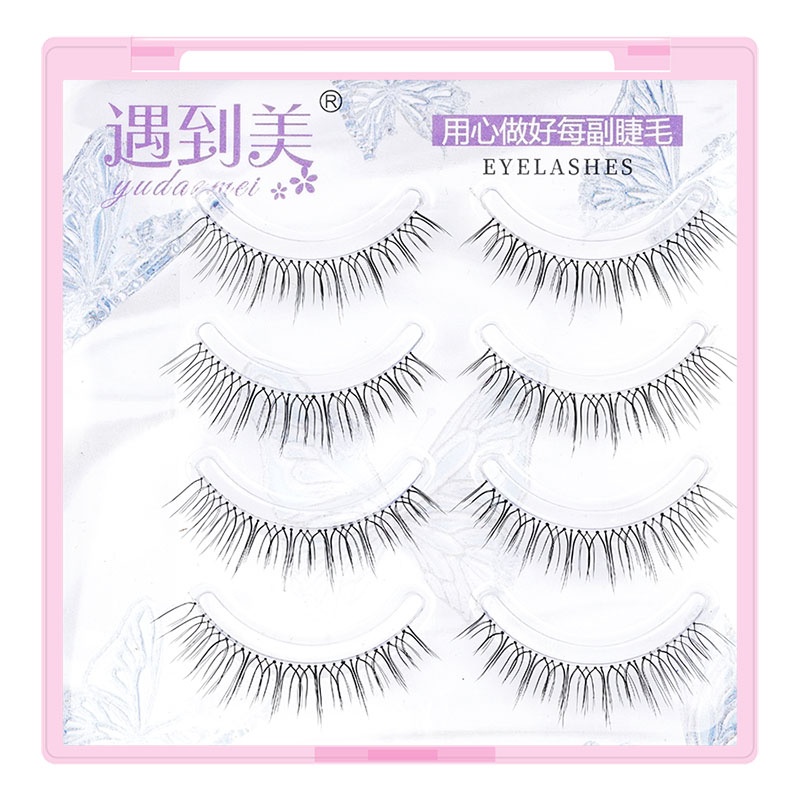 Bande clair léger doux faux cils AB15